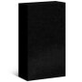 Presentation boxes Pure black | 2 wine/champagne bottle | 192x93x360 mm