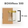 BOXXflexx punch insert for glass shipping | 500 | 2-wall