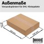 DHL small parcels single-wall folding boxes 350x250x80 mm (external dimensions)