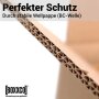 Double-walled folding boxes 630x620x250-480 mm
