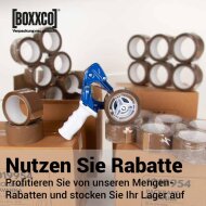 BOXXtape PREMIUM PP adhesive tapes – strong adhesive strength I 50mm x 66 m I brown