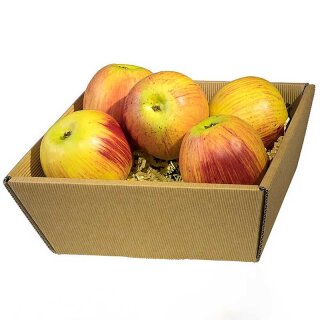 Gift baskets with a wave pattern | Natural | 190x140x100 mm