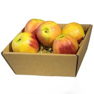Gift baskets with a wave pattern | Natural | 190x140x100 mm