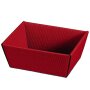 Gift baskets with a wave pattern | Bordeaux | 190x140x100 mm