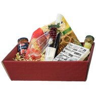 Gift baskets with a wave pattern | Bordeaux | 330 x 190 x...