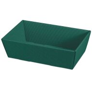 Gift baskets with a wave pattern | Green | 330 x 190 x...