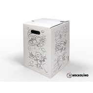Hockolino | DIY-Ausmal-Papphocker | Weltraum |...
