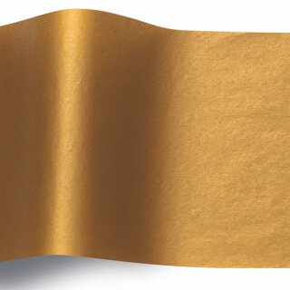 dekoratives Seidenpapier Gold | 340 x 500 mm
