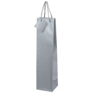 Carrier bags silver | 1 wine/champagne bottle|...