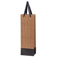 Tosca Black Carrier Bags | 1 Wine/Sparkling Wine Bottle |...