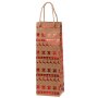 Carrier bags Charisma | 1 wine / champagne bottle| 120x90x360 mm