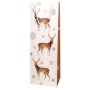 Carrier bags Wildlife | 1 wine/champagne bottle| 125x85x360 mm