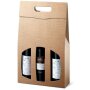 Carrying boxes Struktura VITA Royal Metallic | 3 wine/champagne bottle | 270x90x365 mm