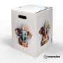 Hockolino | DIY- Coloring cardboard stool | Birthday elephant | 300x300x420 mm
