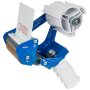BOXXtape Premium transparent 132 rolls + free hand dispenser for adhesive tapes up to 50 mm wide | Safety knife