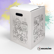 Hockolino | DIY-Ausmal-Papphocker | Haustiere |...