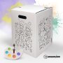Hockolino | DIY- Coloring cardboard stool | Pets | 300x300x420 mm