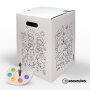 Hockolino | DIY- Coloring cardboard stool | Pets | 300x300x420 mm