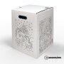 Hockolino | DIY Coloring Cardboard Stool | Unicorns | 300x300x420 mm