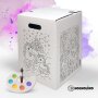 Hockolino | DIY Coloring Cardboard Stool | Unicorns | 300x300x420 mm