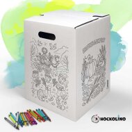 Hockolino | DIY Coloring Cardboard Stool | Thanksgiving |...