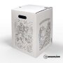 Hockolino | DIY Coloring Cardboard Stool | Thanksgiving | 300x300x420 mm