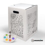 Hockolino | DIY- Coloring cardboard stool | 4 seasons | 300x300x420 mm