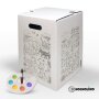 Hockolino | DIY- Coloring cardboard stool | Safari | 300x300x420 mm
