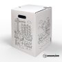 Hockolino | DIY- Coloring cardboard stool | Building site | 300x300x420 mm