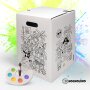 Hockolino | DIY- Coloring cardboard stool | Pirates | 300x300x420 mm