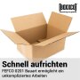 Single-wall folding boxes 300x215x140 mm | DIN A4 | A5
