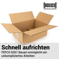 Single-wall folding boxes 345x235x140 mm
