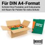 Single-wall folding boxes 345x235x140 mm