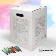 Hockolino | DIY-Ausmal-Papphocker | Hochzeit |...