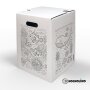 Hockolino | DIY- Coloring cardboard stool | Underwater world | 300x300x420 mm