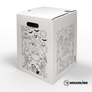Hockolino | DIY-Ausmal-Papphocker | Halloween |...