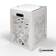 Hockolino | DIY-Ausmal-Papphocker | Halloween |...