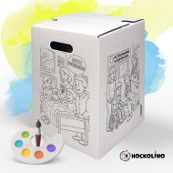 Hockolino | DIY-Ausmal-Papphocker | Kinderklinik |...
