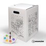 Hockolino | DIY-Ausmal-Papphocker | Weihnachten | 300x300x420 mm