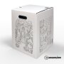 Hockolino | DIY-Coloring Stool | Forest Gnomes | 300x300x420 mm