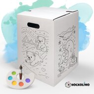 Hockolino | DIY-Ausmal-Papphocker | Polarwelt |...