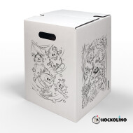 Hockolino | DIY-Ausmal-Papphocker | Monsterchen |...