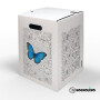 Hockolino | DIY- Coloring cardboard stool | Butterflies | 300x300x420 mm