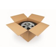 Double-walled folding boxes 630x620x250-480 mm tire box /...