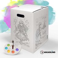 Hockolino | DIY Coloring Cardboard Stool | Fantasy Mangas...