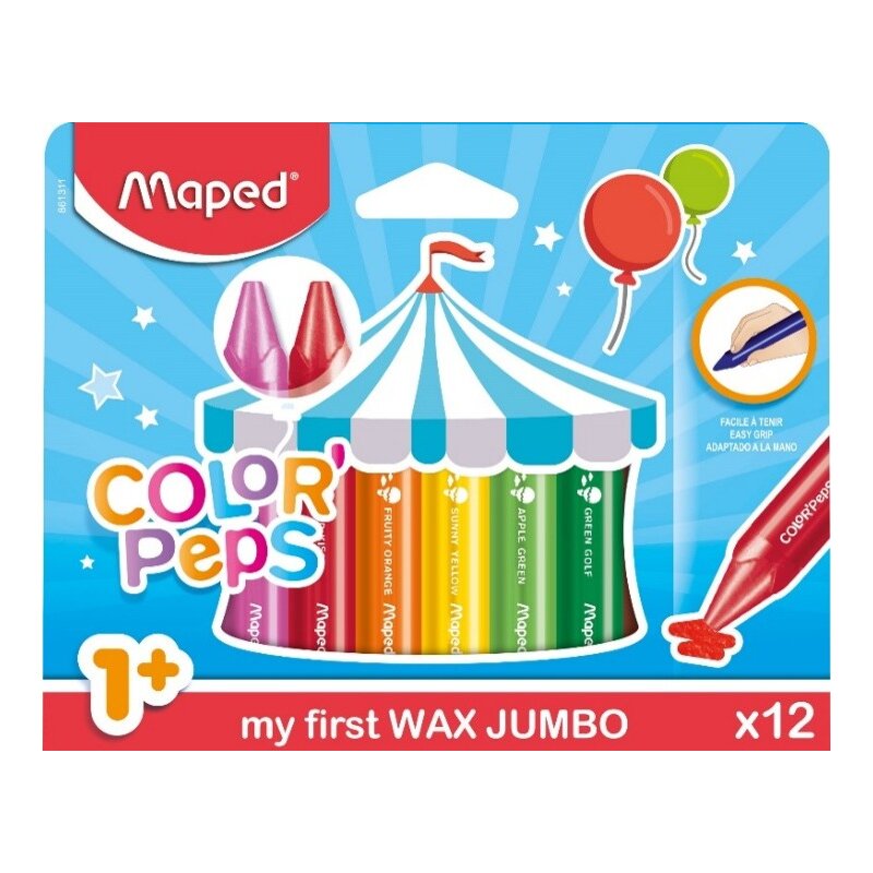 Maped Wachsmalstifte Color Peps Wax Jumbo