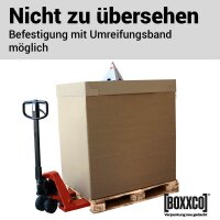 Palettenhütchen Palettenschutz 200x200x270 mm