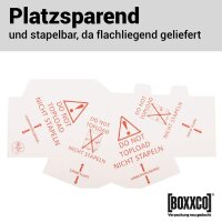 Palettenhütchen Palettenschutz 200x200x270 mm