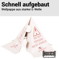 Palettenhütchen Palettenschutz 200x200x270 mm