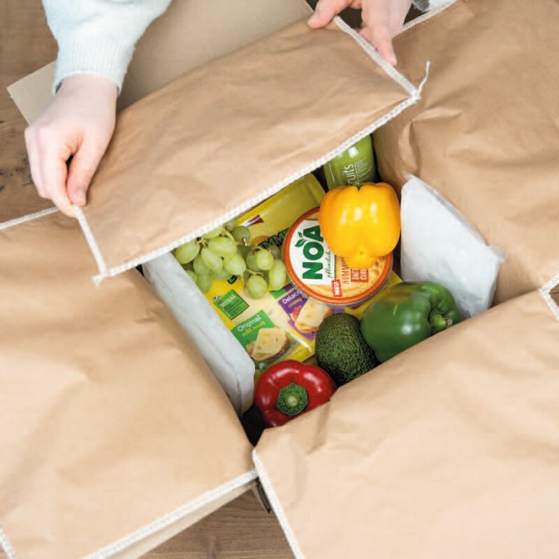 Kraftpapierliner 300x300x200 mm I Set S | 16 Liter